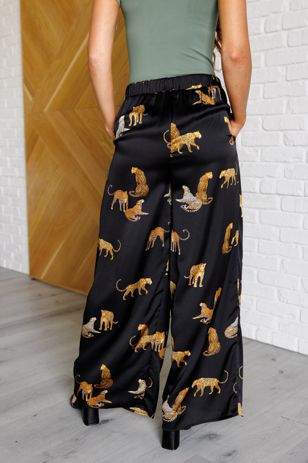 Legendary in Leopard Wide Leg Pants