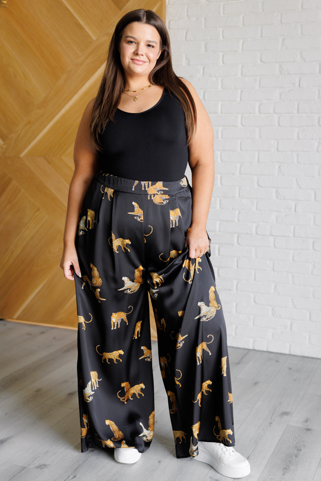 Legendary in Leopard Wide Leg Pants