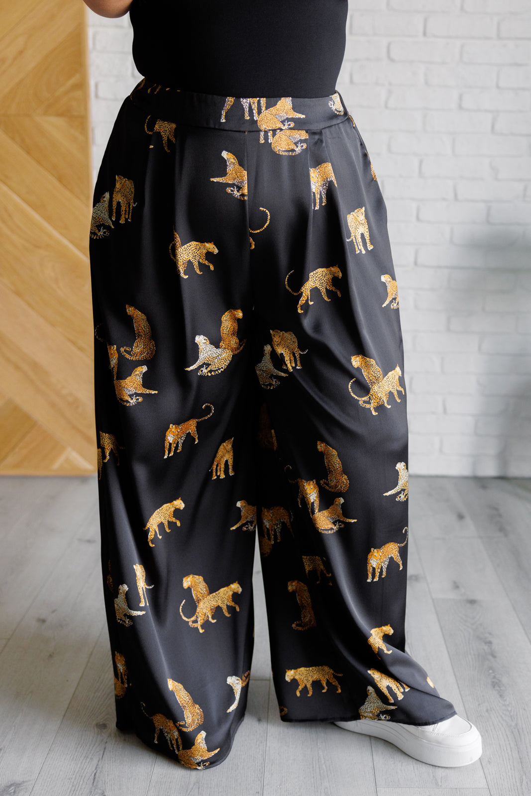 Legendary in Leopard Wide Leg Pants