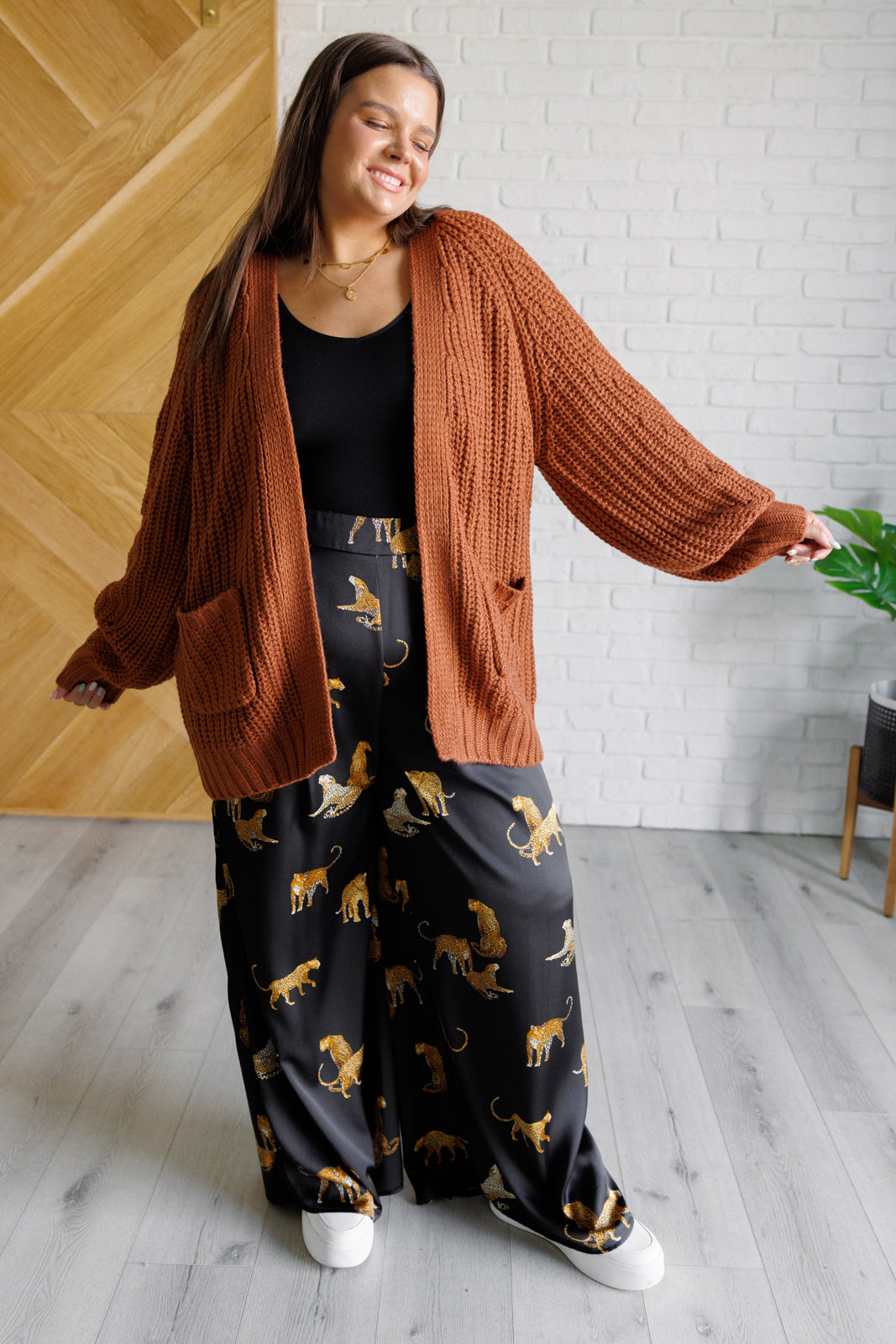 Legendary in Leopard Wide Leg Pants